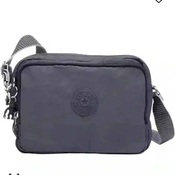 KIPLING Silen Blueish Gray Crossbody Bag - Picture 3 of 14